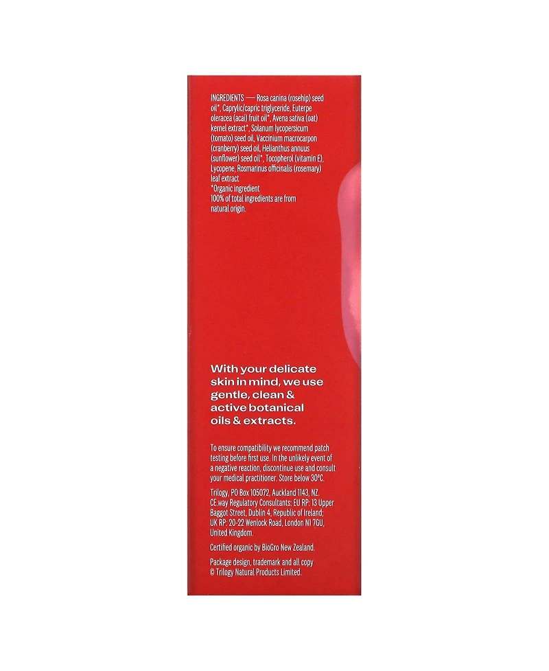 Trilogy Rosehip Oil Antioxidant +