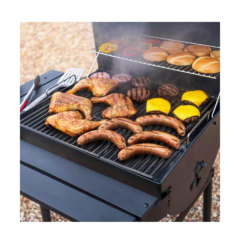 Char-Broil American Gourmet 625 Charcoal Black Barrel Grill