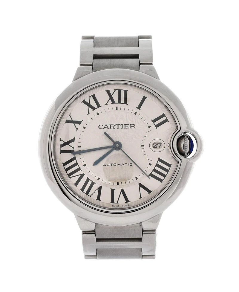 Pre-Owned Cartier Ballon Bleu de Cartier Automatic Watch in Stainless Steel 42mm