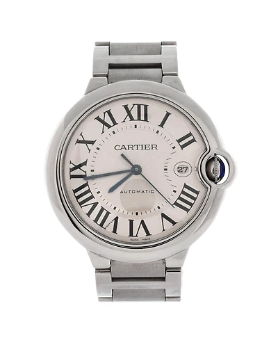 Pre-Owned Cartier Ballon Bleu de Cartier Automatic Watch in Stainless Steel 42mm