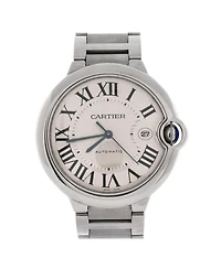 Pre-Owned Cartier Ballon Bleu de Cartier Automatic Watch in Stainless Steel 42mm