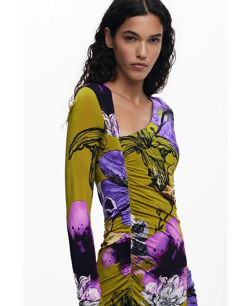Desigual Women's Dress designed by Mr. Christian Lacroix