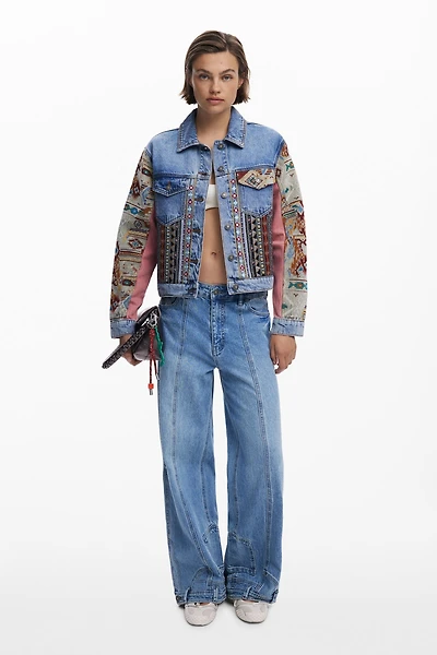 Desigual Women's Boho denim jacket