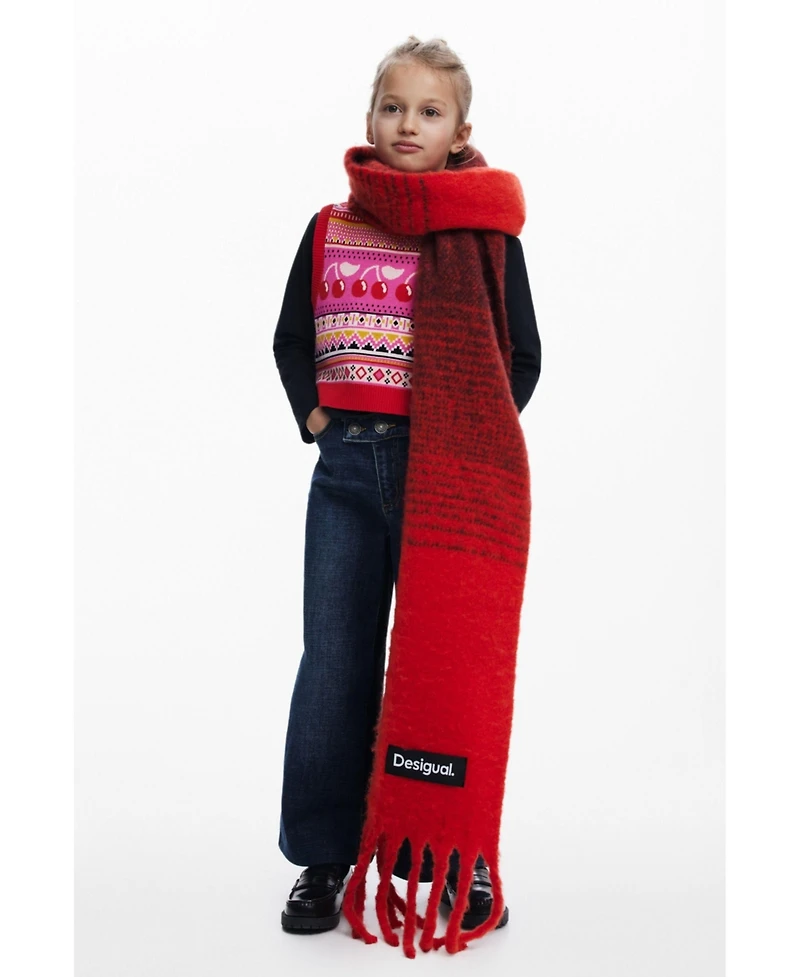 Desigual Girls Girls's Asymmetric waist combined jeans