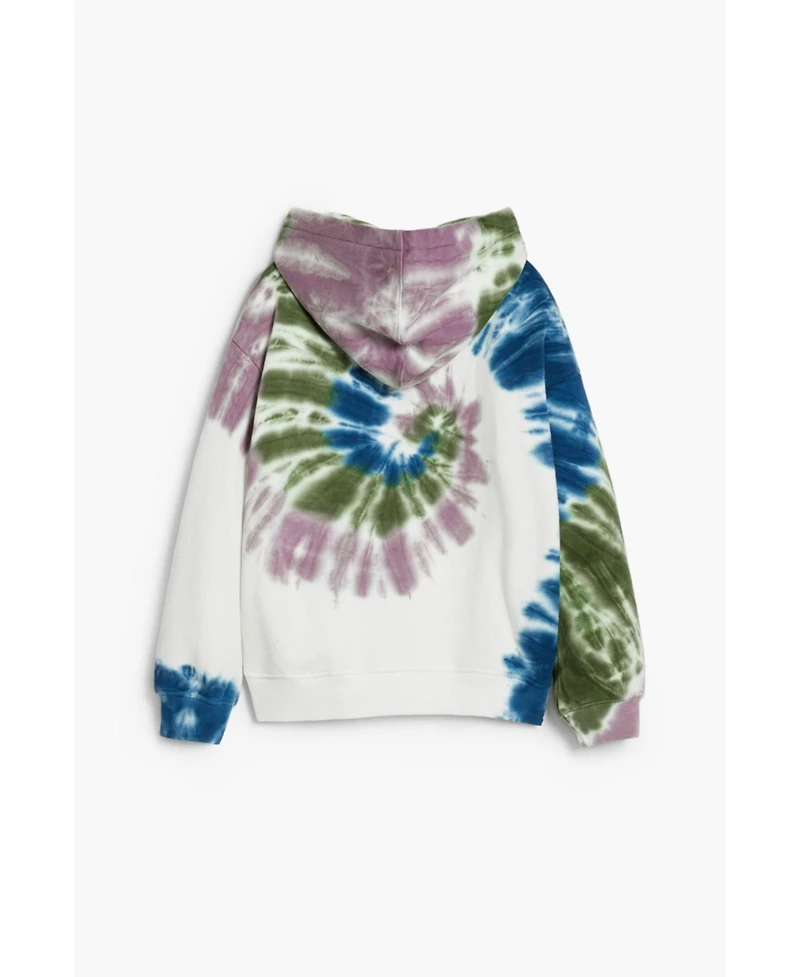 Desigual Boys's Tie-Dye Logo Sweatshirt