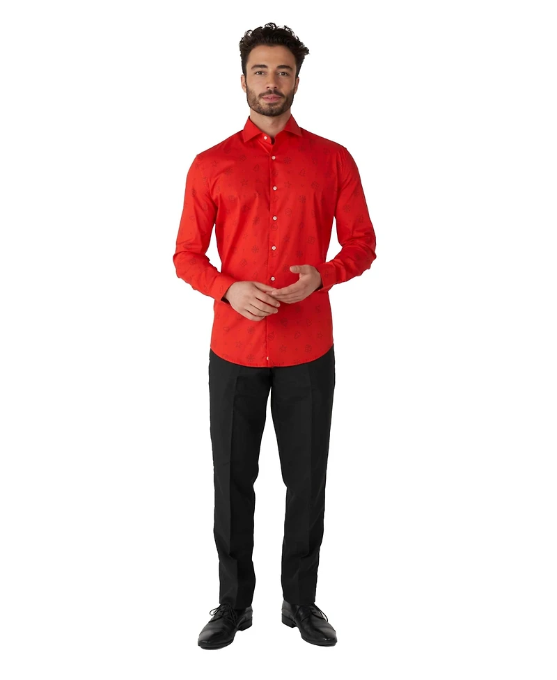 OppoSuits Big & Tall Christmas Shirt