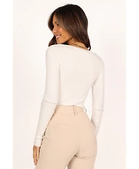 Petal and Pup Shani Ribbed Knit Top
