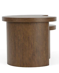 Santa Cruz 20" Wood Bunching Cocktail Table