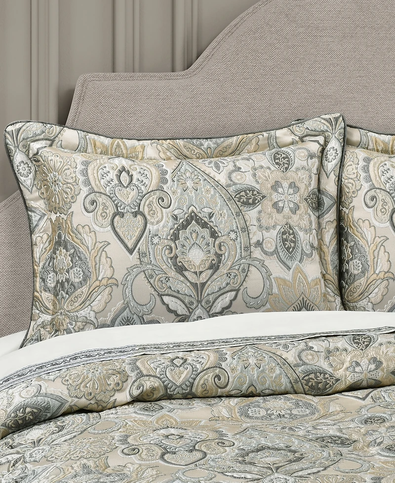 J Queen New York Annabelle Damask 4-Pc. Comforter Set, California King