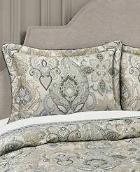 J Queen New York Annabelle Damask 4-Pc. Comforter Set, California King