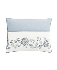 J Queen New York Garden Bloom Embroidered 4-Pc. Comforter Set