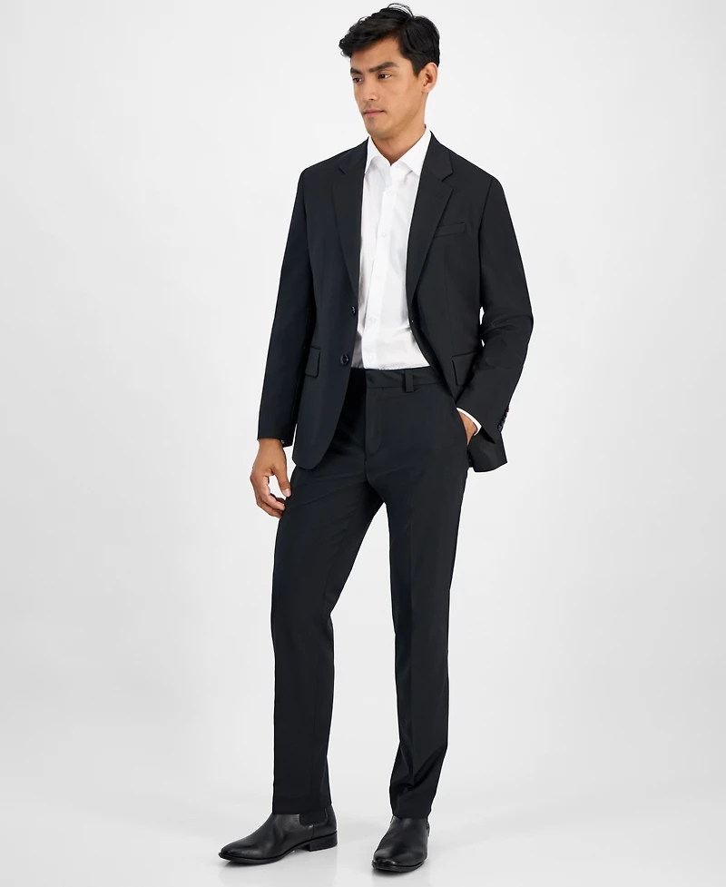 Hugo by Boss Men's Modern-Fit Solid Wool-Blend Suit Separate Jacket
