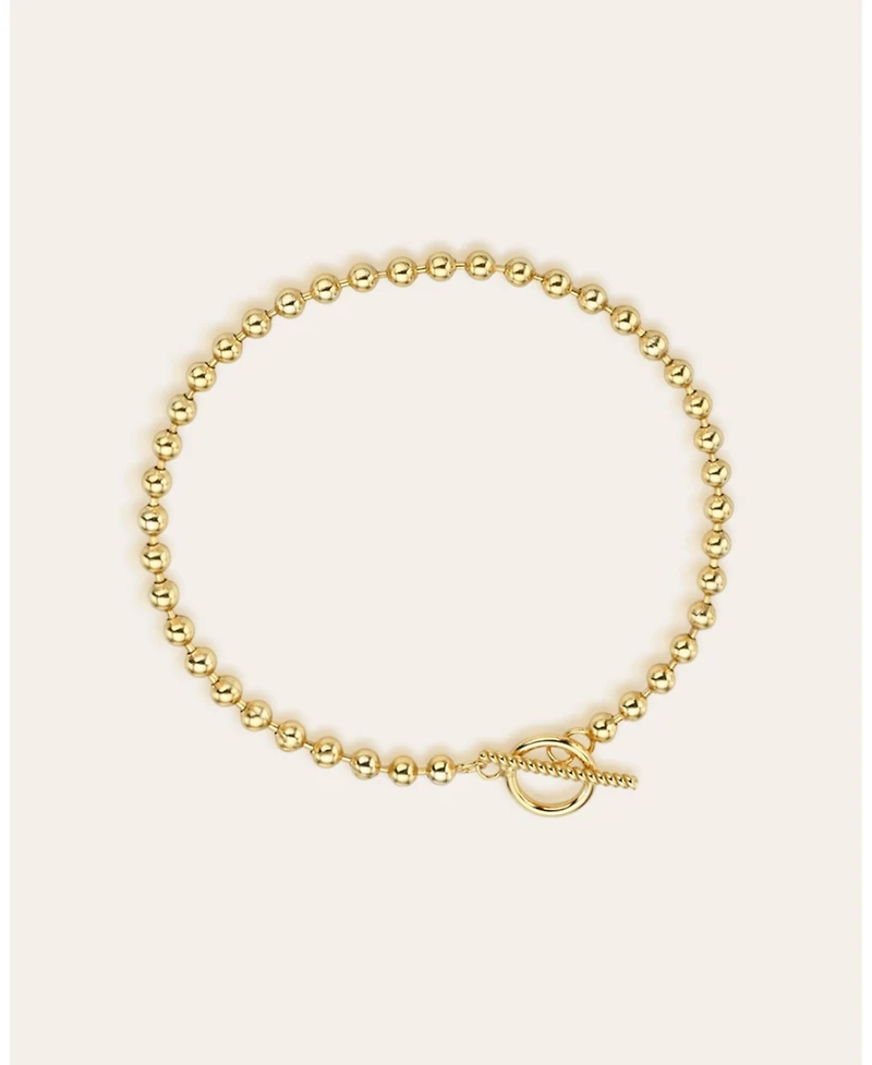 Zoe Lev 3mm Toggle Bead Bracelet