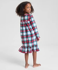Holiday Lane Girls 2T-16 Merry Plaid Nightgown, Macy's Exclusive