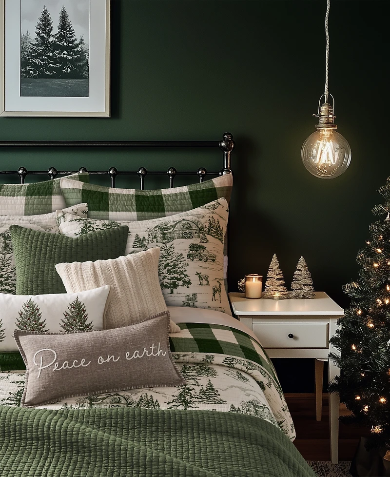 Levtex Winter Sleigh Ride Reversible -Pc. Quilt Set