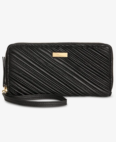I.n.c. International Concepts Hazel Ruched Zip-Around Wallet, Macy's Exclusive