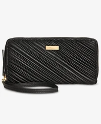 I.n.c. International Concepts Hazel Ruched Zip-Around Wallet, Macy's Exclusive