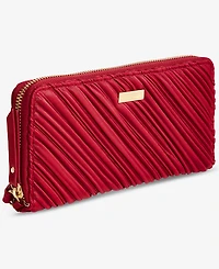 I.n.c. International Concepts Boxed Hazel Ruched Zip-Around Wallet, Macy's Exclusive