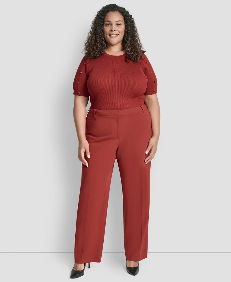 Dkny Plus Modern Fit Trousers