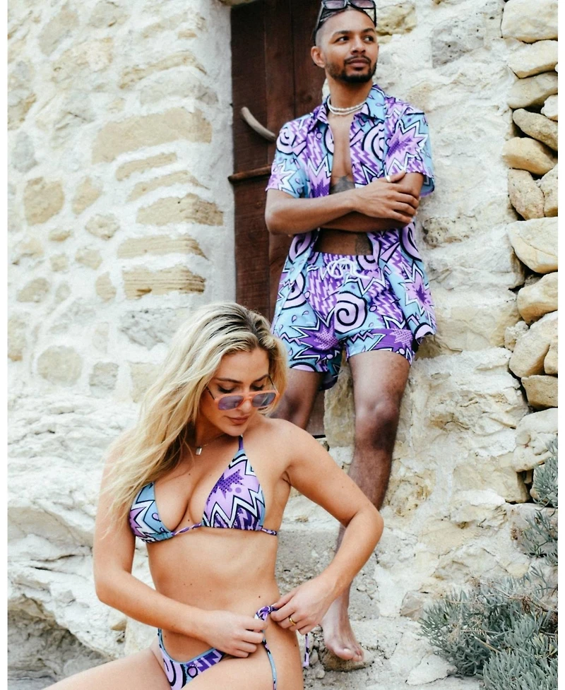 Oosc Clothing Men's Fresh Prince Swim Shorts