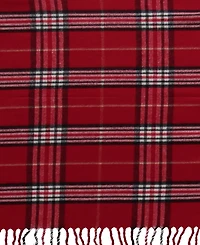 V. Fraas Men's Classic Plaid Cashmink Scarf
