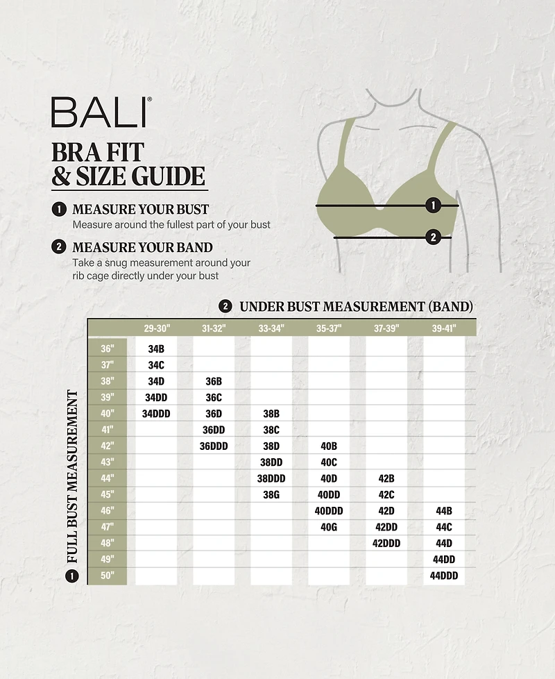 Bali Women's Comfort Revolution Shaping Wireless Smoothing Bra 3463