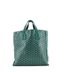 Pre-Owned Goyard Voltaire Iii Tote Coated Canvas
