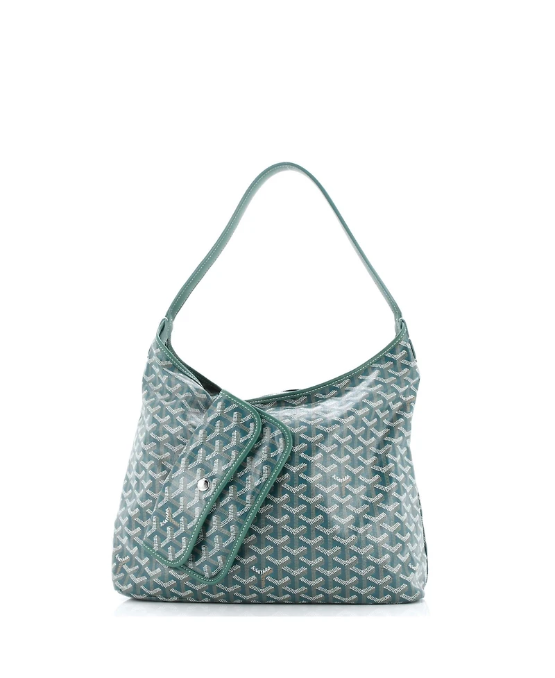 Pre-Owned Goyard Boheme Hobo Coated Canvas