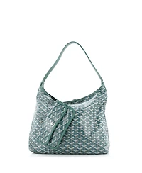Pre-Owned Goyard Boheme Hobo Coated Canvas
