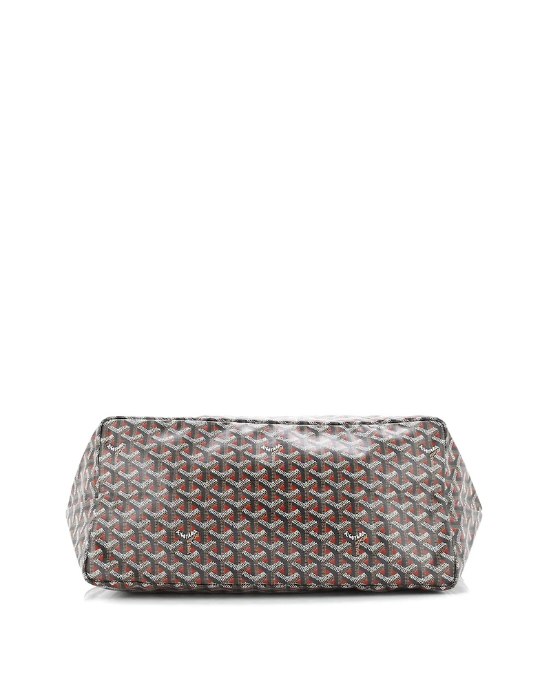 Pre-Owned Goyard Gm Saint Louis Tote Claire Voie Coated Canvas