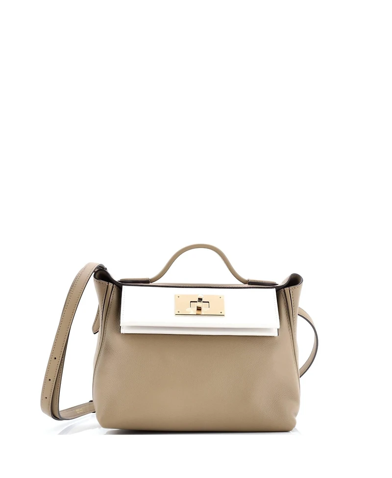 Pre-Owned Hermes 21 24/24 Bag Tricolor Evercolor with Swift