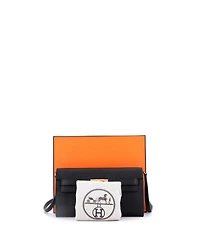 Pre-Owned Hermes Kelly To Go Wallet Chevre Mysore