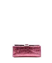 Pre-Owned Balenciaga Xs Hourglass Top Handle Bag Embossed Leather