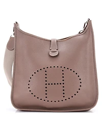 Pre-Owned Hermes Gm Evelyne Bag Gen I Clemence