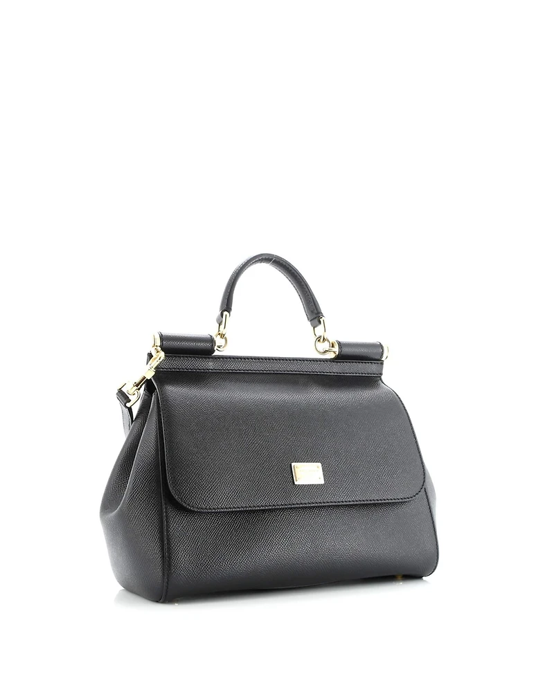 Pre-Owned Dolce & Gabbana Miss Sicily Bag Leather