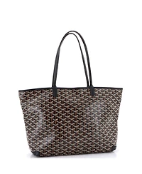 Pre-Owned Goyard Mm Artois Tote Coated Canvas