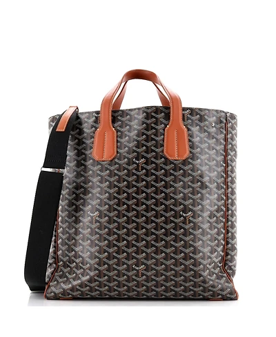 Pre-Owned Goyard Voltaire Iii Tote Coated Canvas