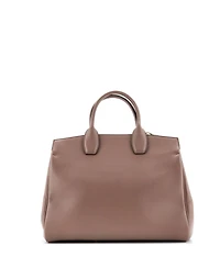 Pre-Owned Salvatore Ferragamo Medium Studio Satchel Leather