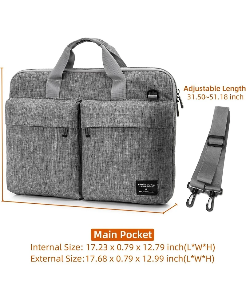 Acer 17.3 inch Laptop Bag Sleeve Carrying Case with Shoulder Strap, Notebook Ultrabooks Computer Handbag Cover for Men Women Fit for Acer Asus Lenovo