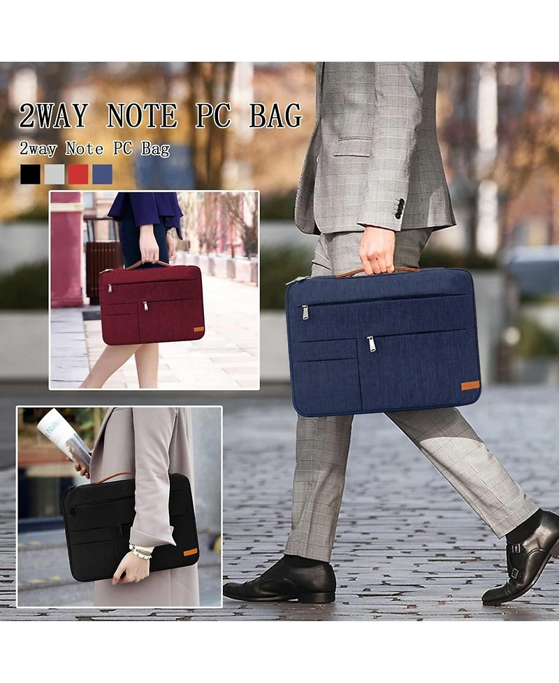Acer 13.3 inch Laptop Sleeve Bag, Slim Shockproof Handbag, Computer Carrying Case Cover Compatible with MacBook Air/Pro Acer Asus Dell Hp, Grey