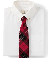 Lands' End School Uniform Kids Plaid To Be Tied Tie