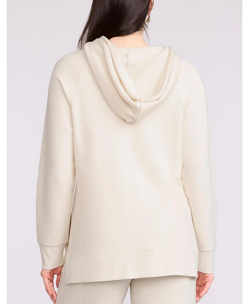 Motherhood Maternity Women's Relaxed Fit Tunic Hoodie