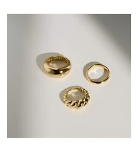 Ana Luisa - Gold Dome Ring Noa