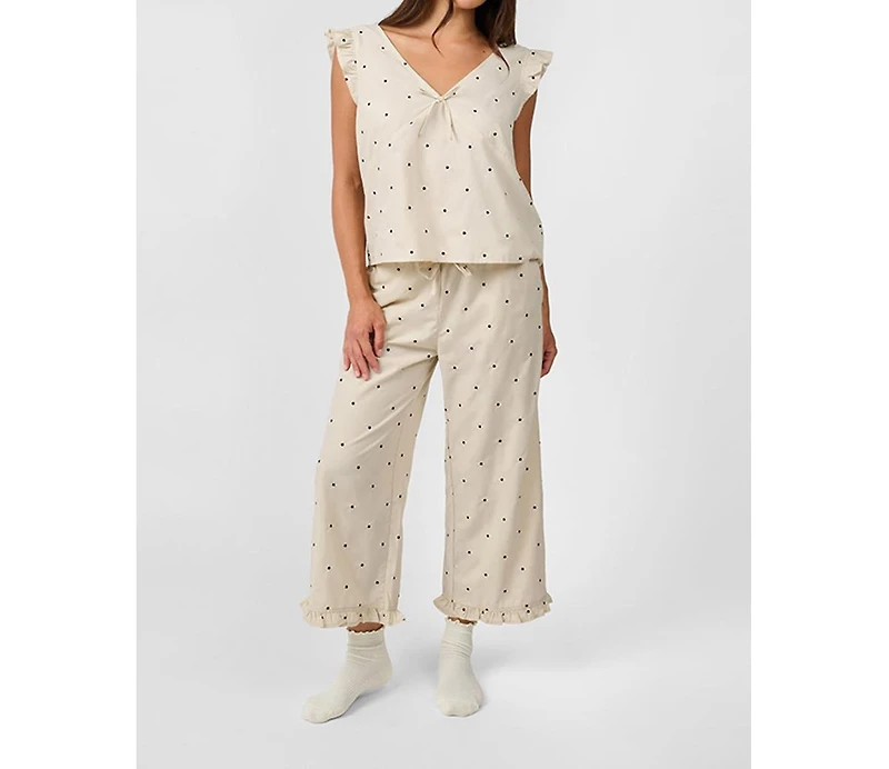 Ruffle Pull-On Pants