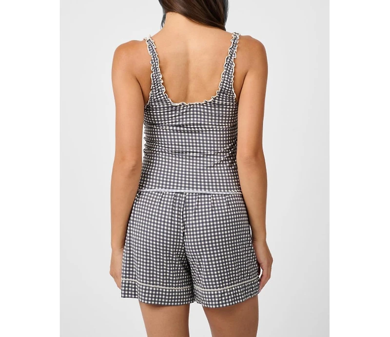 WeWoreWhat Women's Sleep Lettuce Edge Tank