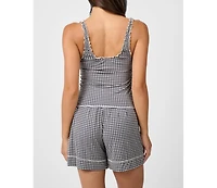WeWoreWhat Women's Sleep Lettuce Edge Tank