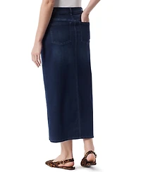 Gloria Vanderbilt Women's Five Pocket Straight Cut Maxi Skirt