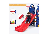 Akiudex 3-in-1 Toddler Climber and Swing Playset for Active Fun