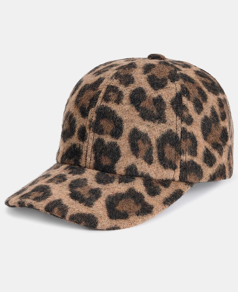 On 34th Leopard-Print Baseball Cap, Macy's Exclusive
