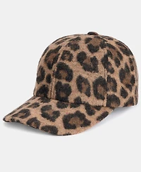 On 34th Leopard-Print Baseball Cap, Macy's Exclusive